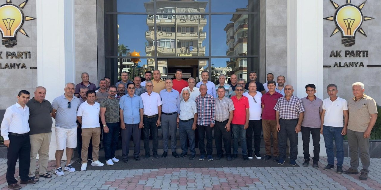 Yeni yönetim kurulu belirlendi! İşte Ak Parti Alanya'daki üyeler
