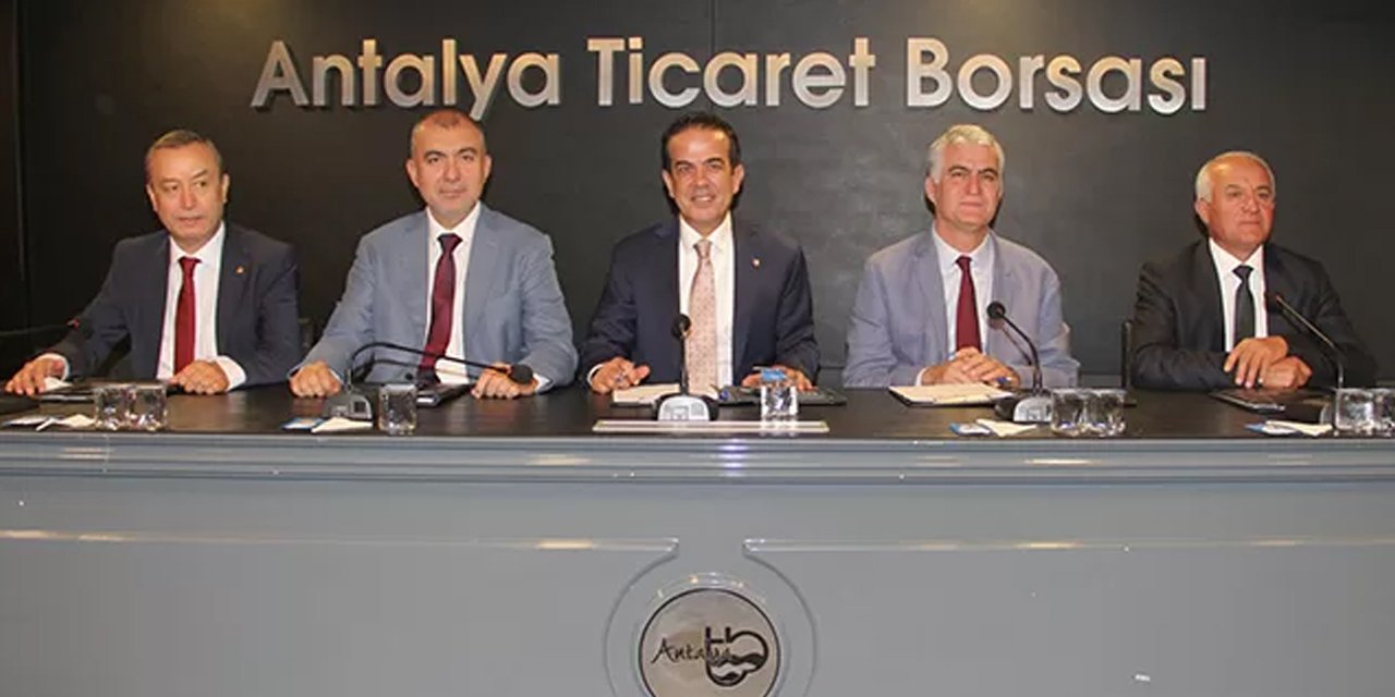 Antalya Ticaret Borsası Ekim Ayı Meclis toplantısı gerçekleşti!