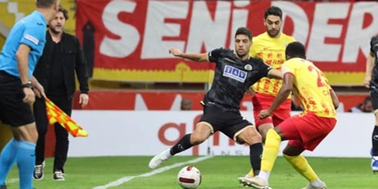 Alanya, Kayseri'den boş döndü: 1-0 mağlup