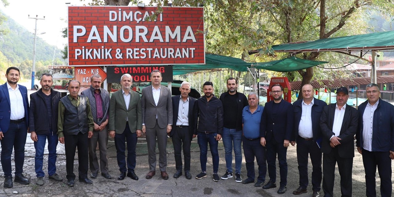 AK Parti Alanya İlçe Başkanı Tavlı, Dim Bölgesi mahalle başkanlarıyla toplandı!