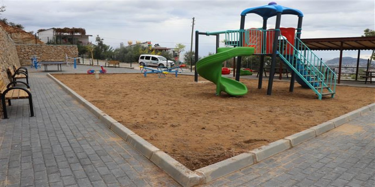 Alanya'da Yeni Çocuk Parkları Açıldı!
