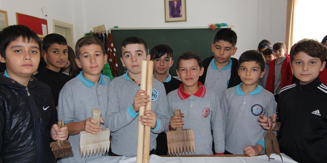 Alanya'da öğrenciler milli kültürümüze dokundu