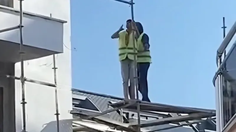 Alanya'da inşaat işçilerinin can güvenliği tehlikede