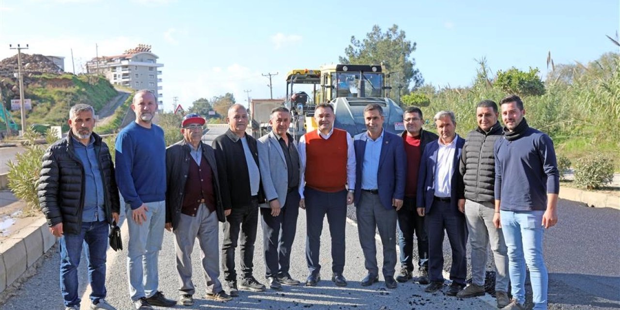 Alanya Demirtaş Yolu'nda Asfalt Yenileme Çalışmaları 15 Mahalleyi Etkileyecek
