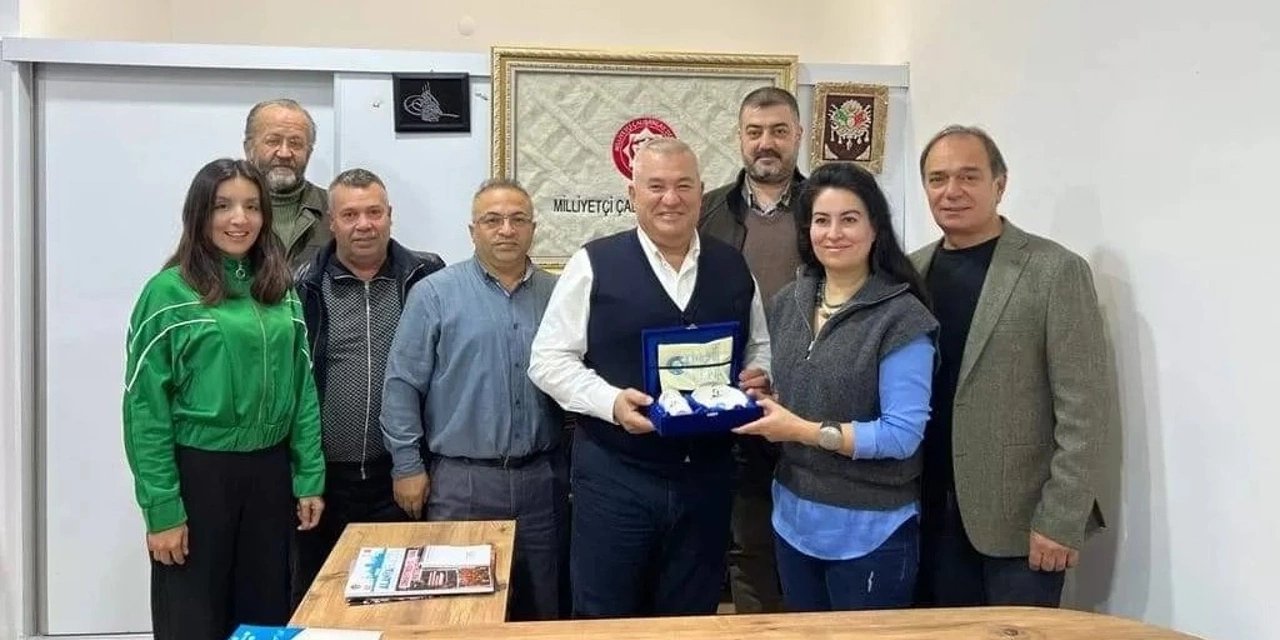Alanya Belediye Başkan Adayı Şahin, MÇD'yi Ziyaret Etti