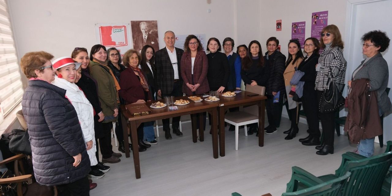 CHP Alanya Belediye Başkan Adayı Özçelik'ten KHKD Alanya'ya ziyaret