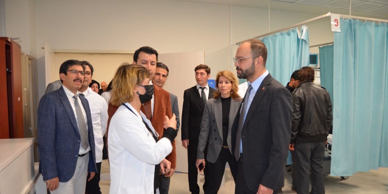 İl Sağlık Müdürü Alanya EAH'ye ilk ziyaretini gerçekleştirdi!