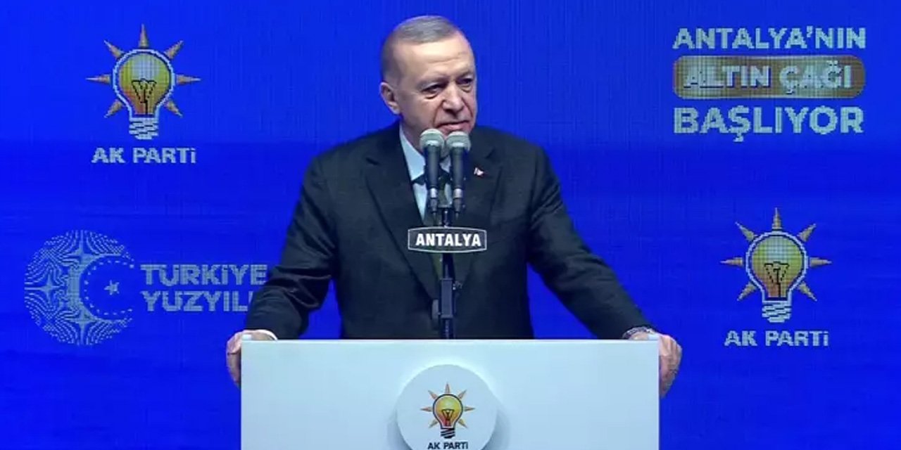 Erdoğan Antalya'da konuştu: Sorunları hal yoluna koyacağız