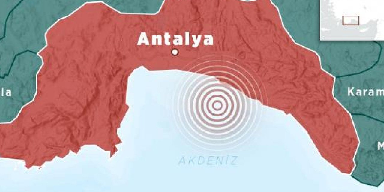 Alanya'da deprem! AFAD açıklama yaptı