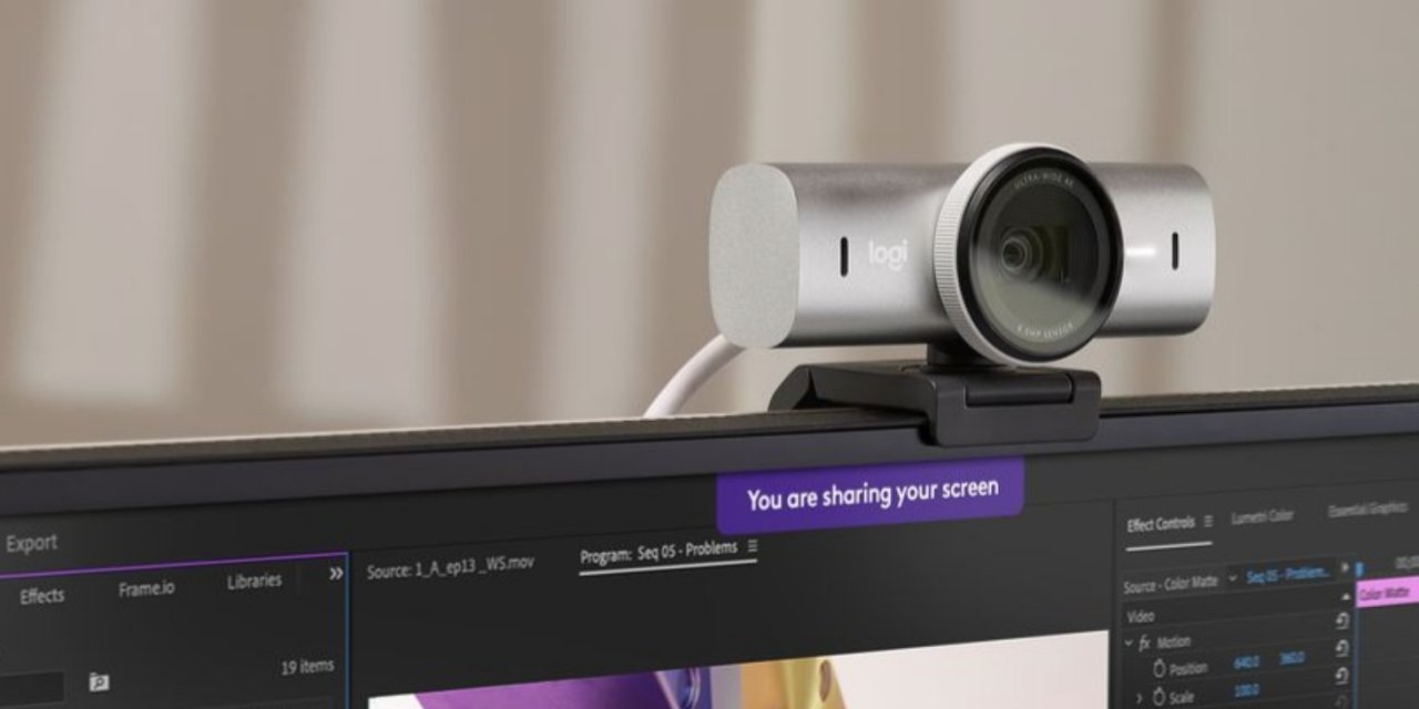 Logitech MX Brio 4K, Yeni Nesil Webcam Teknolojisi Piyasaya Sürüldü