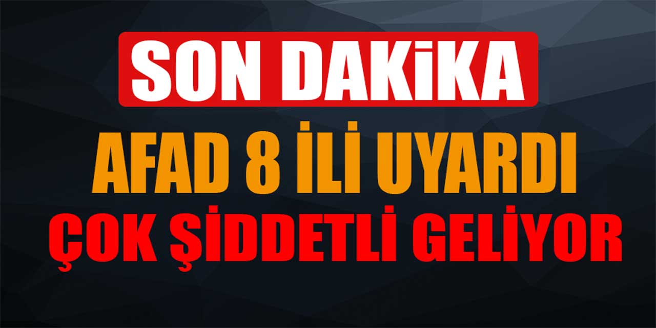 Şanlıurfa Diyarbakır Hakkari Siirt Batman Mardin Van Muş! AFAD sabah saat 06.00'da ALARM ilan etti