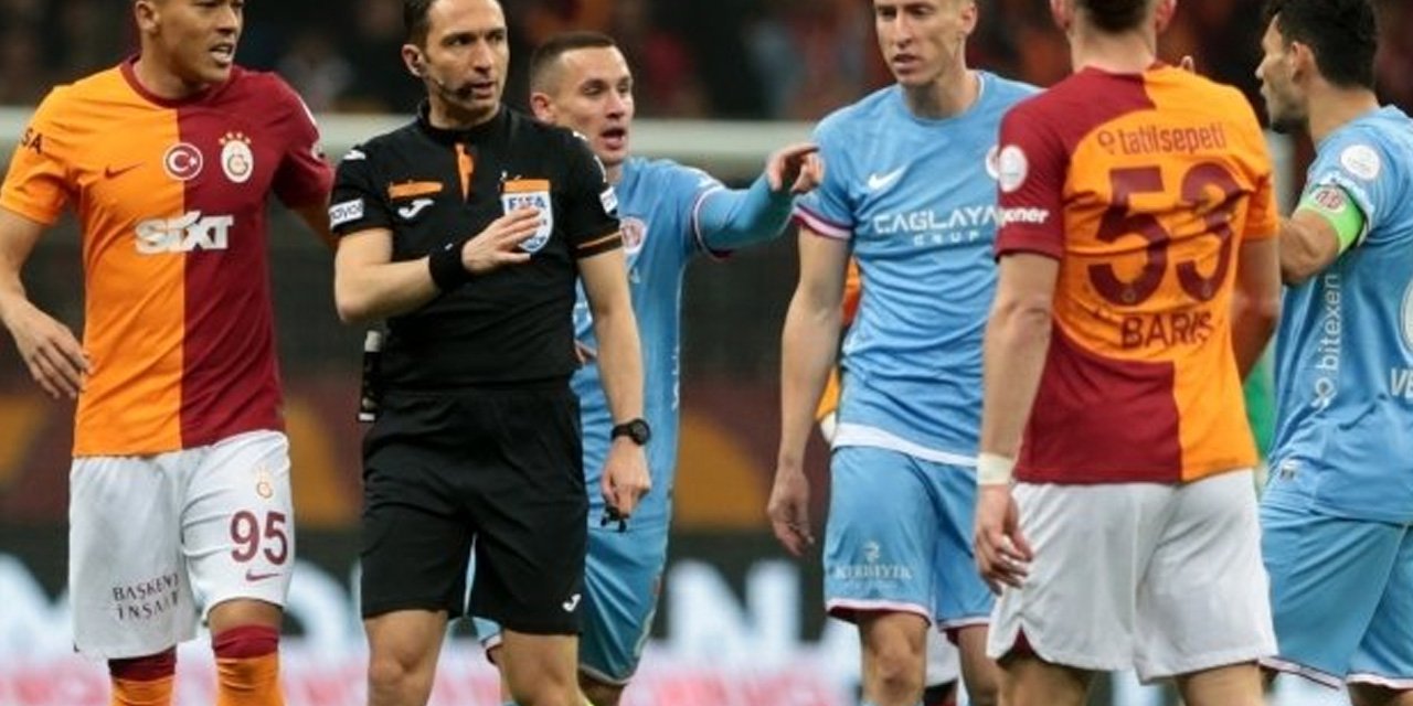 Galatasaray maçında Antalyaspor'un hakkı yenildi