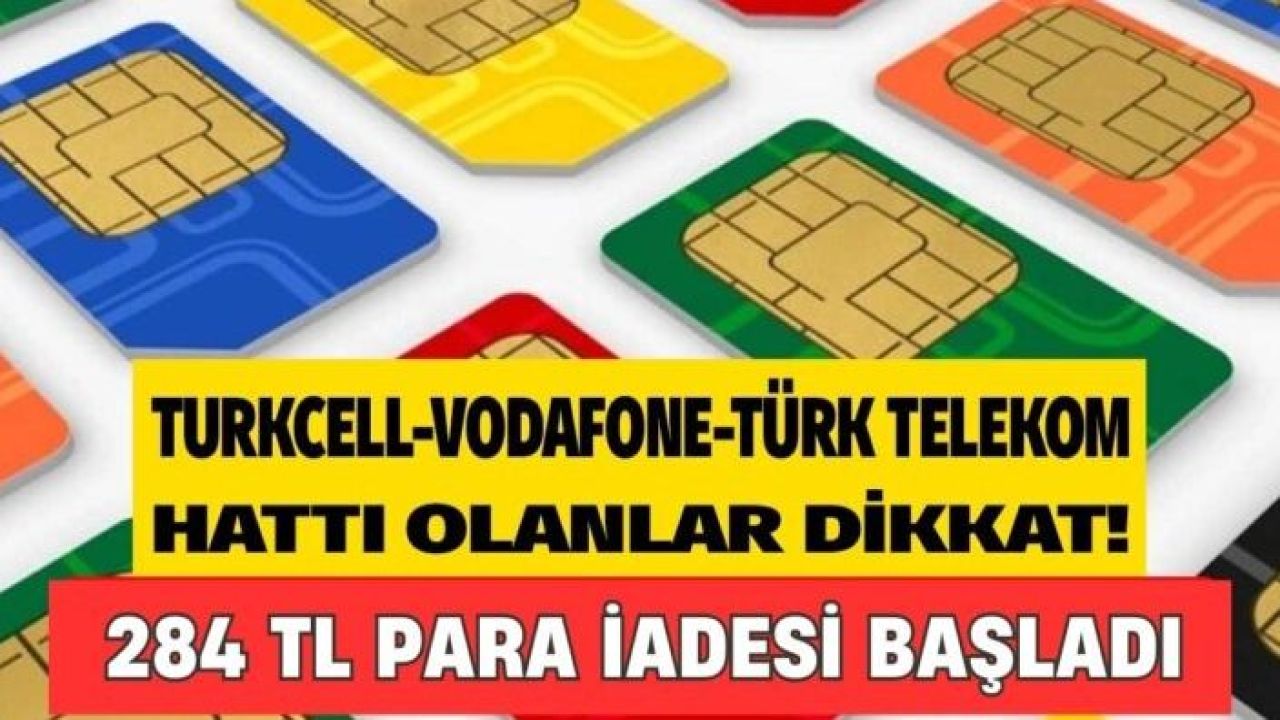 Türk Telekom'dan Hat Sahiplerine Para İadesi Müjdesi