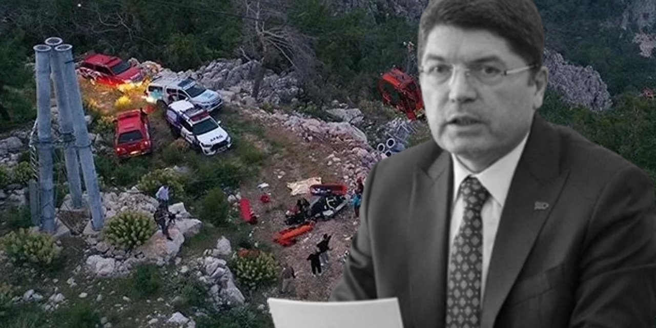 Adalet Bakanı'ndan Antalya'daki facia için açıklama