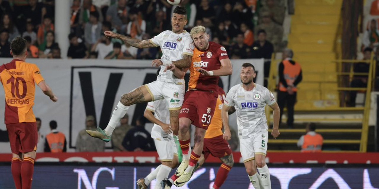 Alanyaspor, Galatasaray'a karşı yenildi! Seri sona erdi