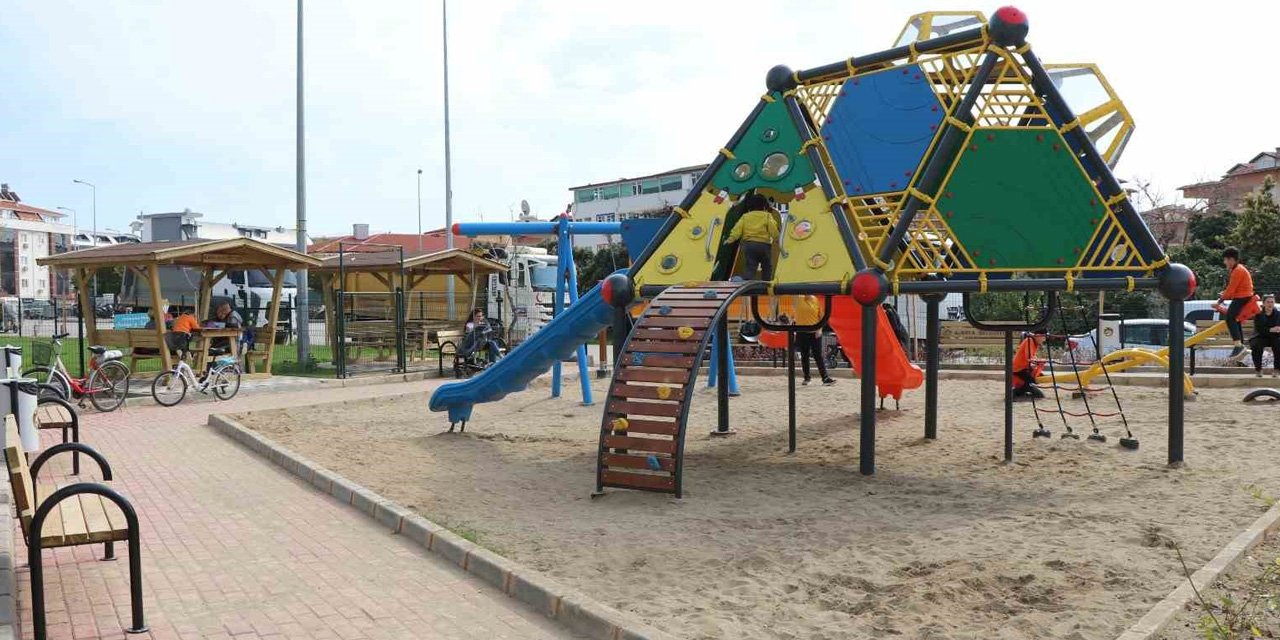Alanya Belediyesi'nden Oba minikleri için yeni park