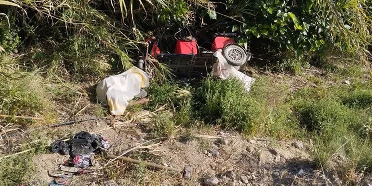 Alanya'da elektrikli motosiklet dere yatağına devrildi! Sürücü hayatını kaybetti