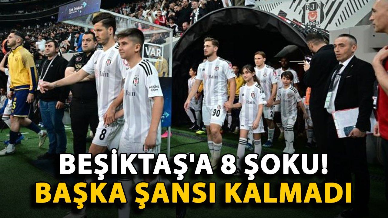 Beşiktaş, Alanyaspor'a Büyük Farkla Yenildi ve Şansını Zora Soktu