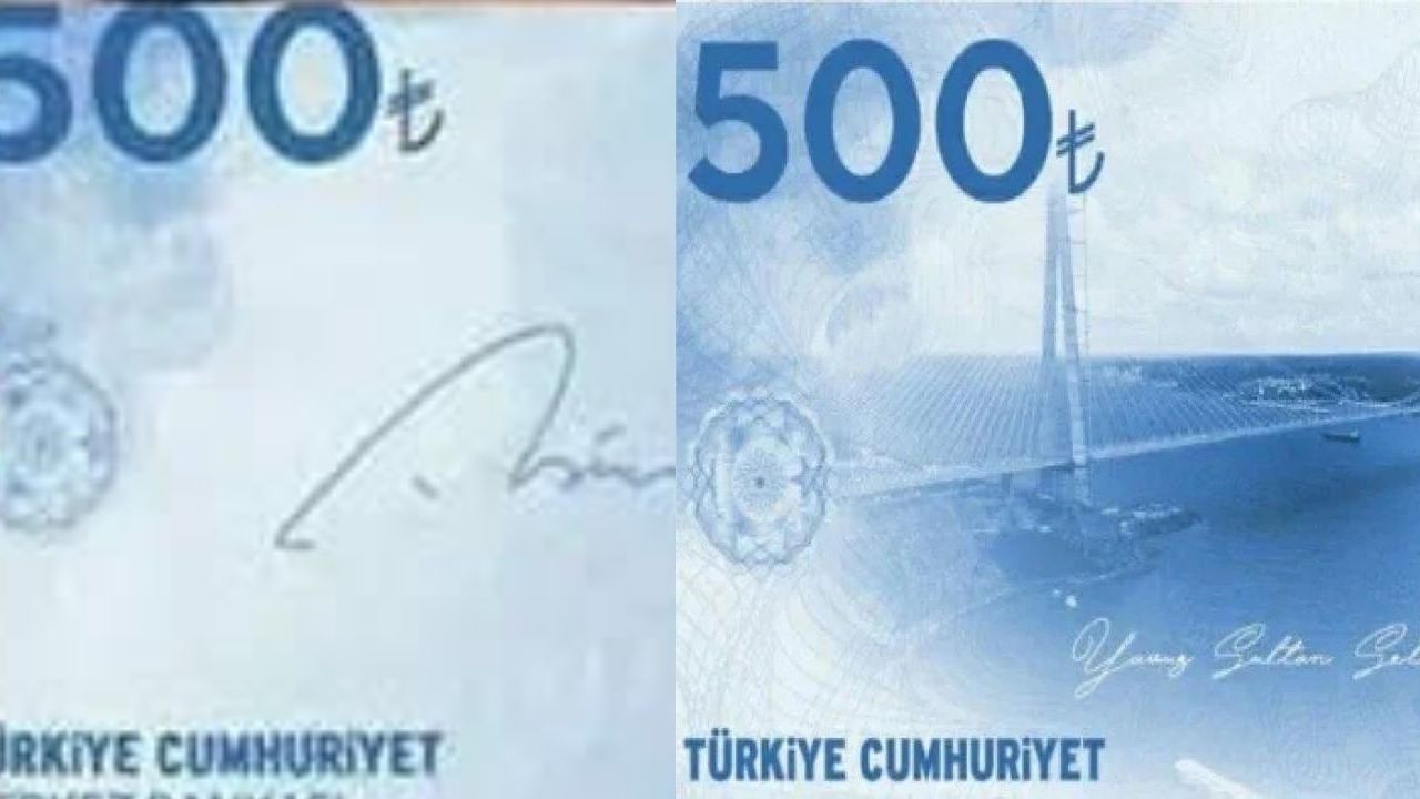 500 Türk Lirası Banknotla ilgili yeni gelişmeler var