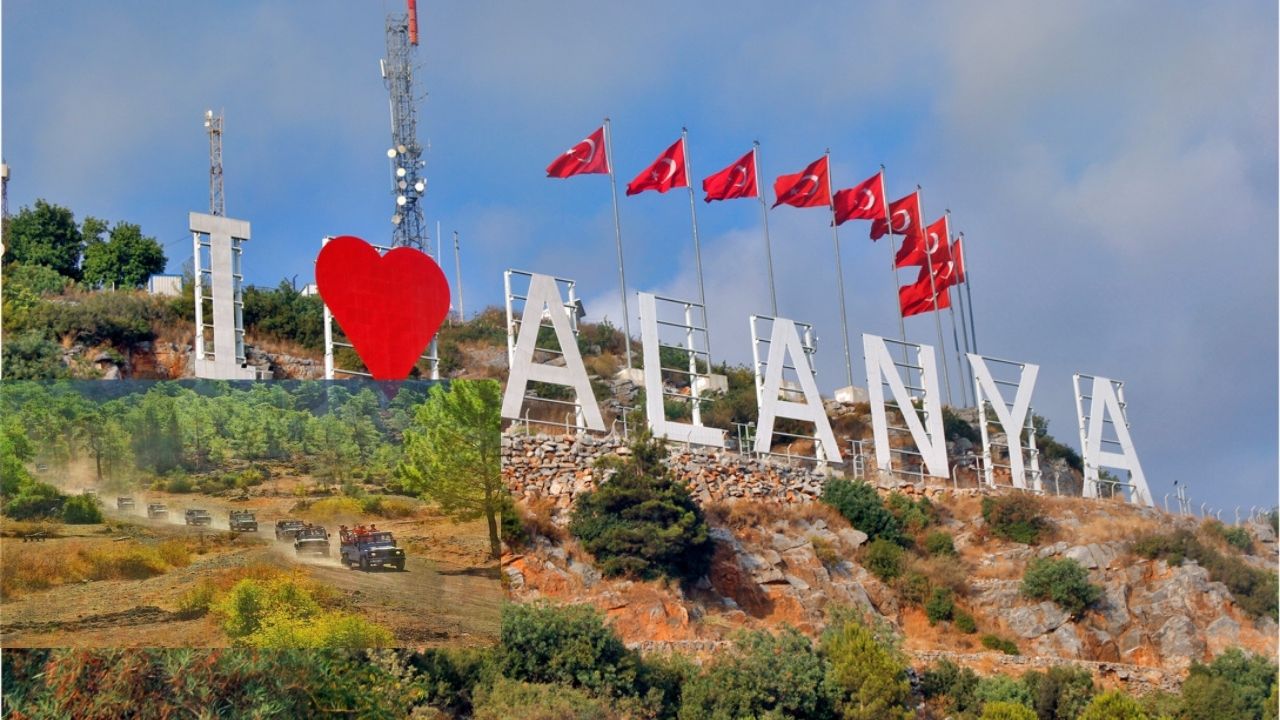 Alanya da gezinti ceza ile sonlandı