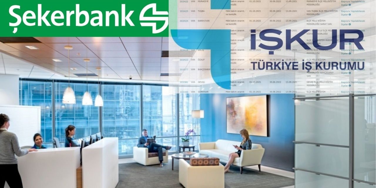 ŞEKERBANK-İŞKUR Yeni iş başı personeller alımı