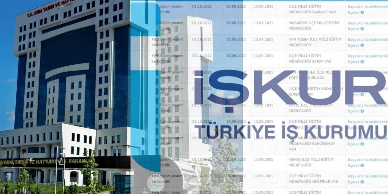 İŞKUR - TOB İş birliği 1500 yeni personel alımı yapacağız