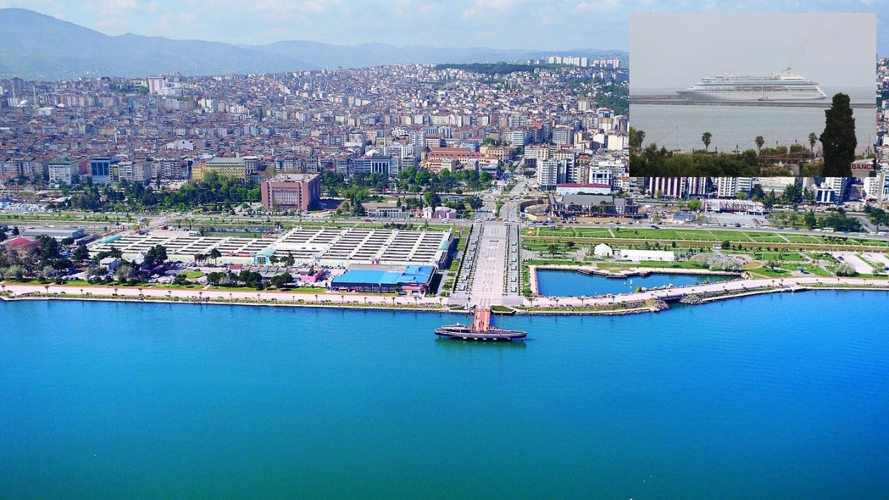 Dev turist gemisi 845 yolcuyla giriş yaptı