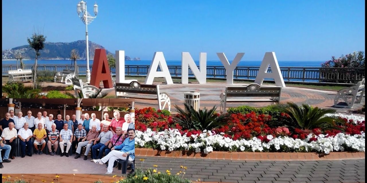 Alanya’da buluştular 60 yılı bulan buluşma