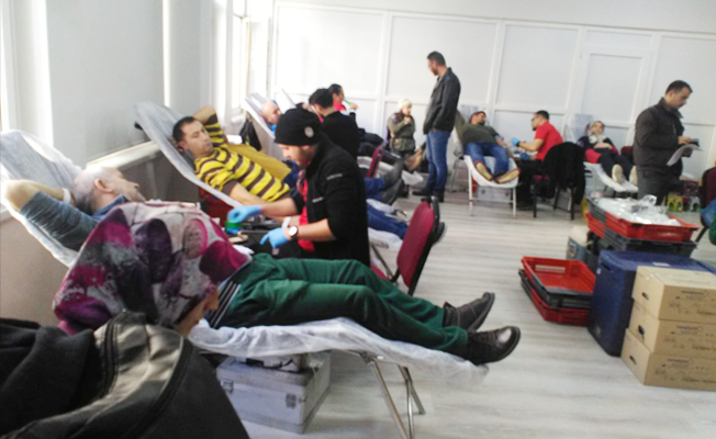 Kan bağış kampanyasında 146 ünite kan alındı