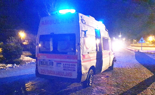 Antalya'da ambulans kazası