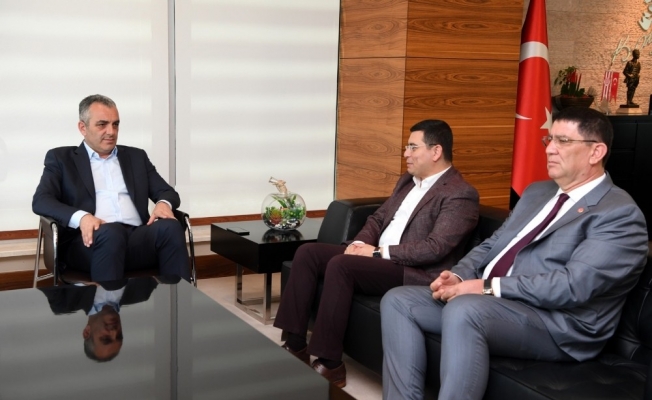 Başkan Semih Esen, ABB Başkanı Tütüncü’yü ağırladı