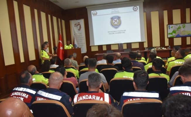 Antalya’da Kurban Bayramı tedbirleri masaya yatırıldı