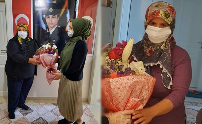Alanya AK Parti Kadın Kolları şehit annelerini unutmadı
