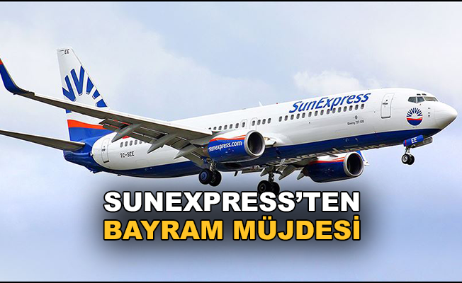 SunExpress’ten uçuş müjdesi